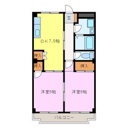 タウン新川の物件間取画像